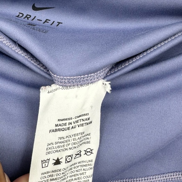 Nike Purple Leggings Size 1XL Workout Gym Walking - Picture 5 of 6